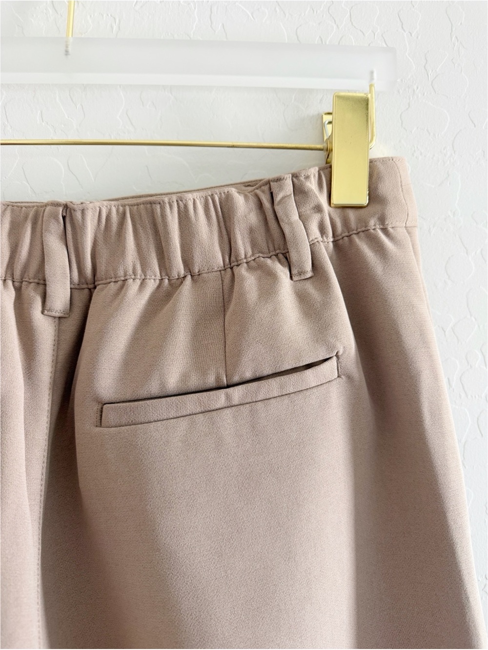 NWT GAP Wide-Leg High-Rise Easy Trouser Light Brown Size 10 - Picture 5 of 9